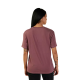 Women's Fox Head S/S Tee - Cordovan Red