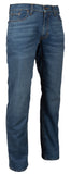 K Forty 2 Straight Stretch Denim - Cobalt
