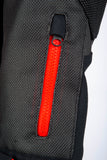 Baja S4 Mesh Jacket - Black/Fiery Red