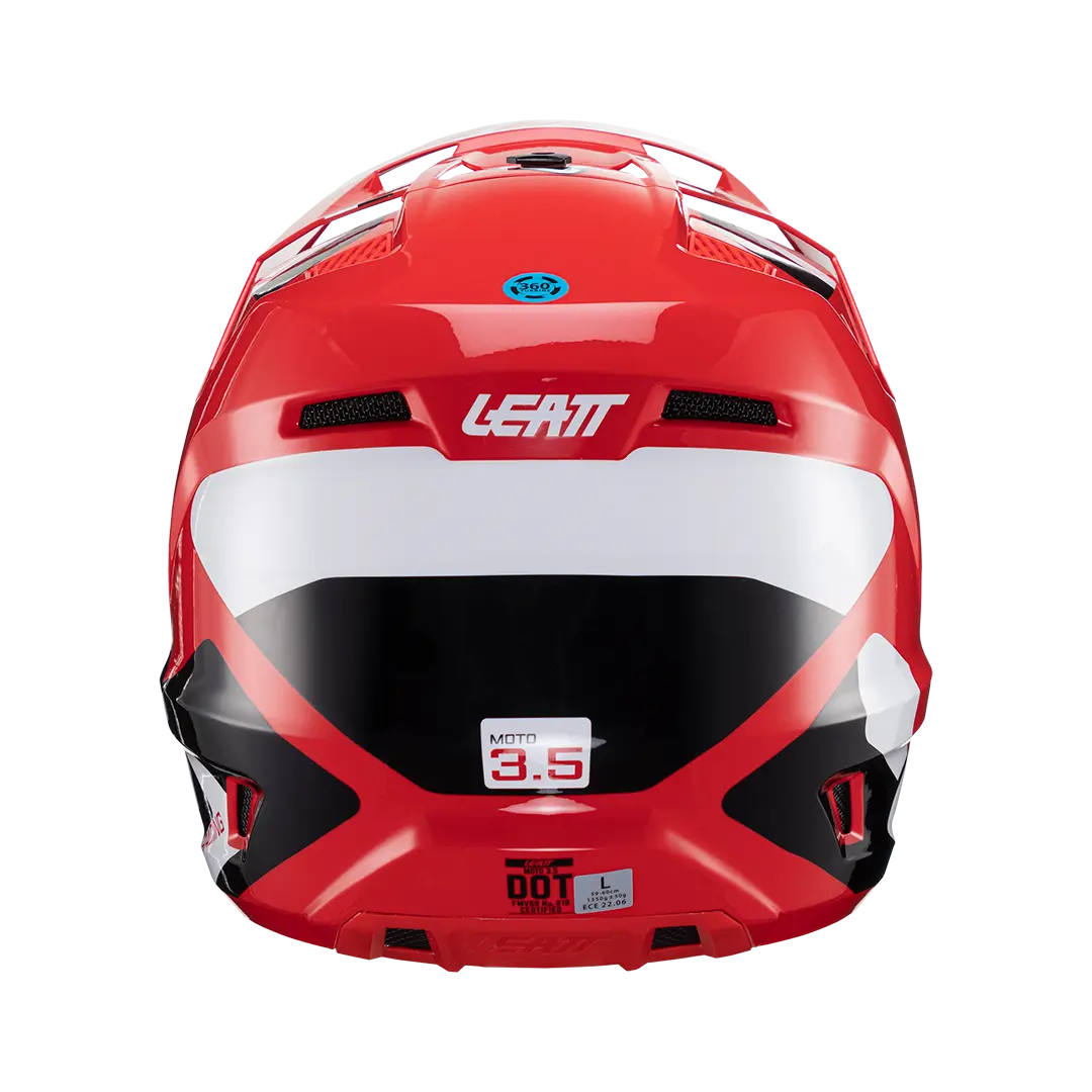 Helmet Moto 3.5 Junior V24 - Red – Pro Cycle