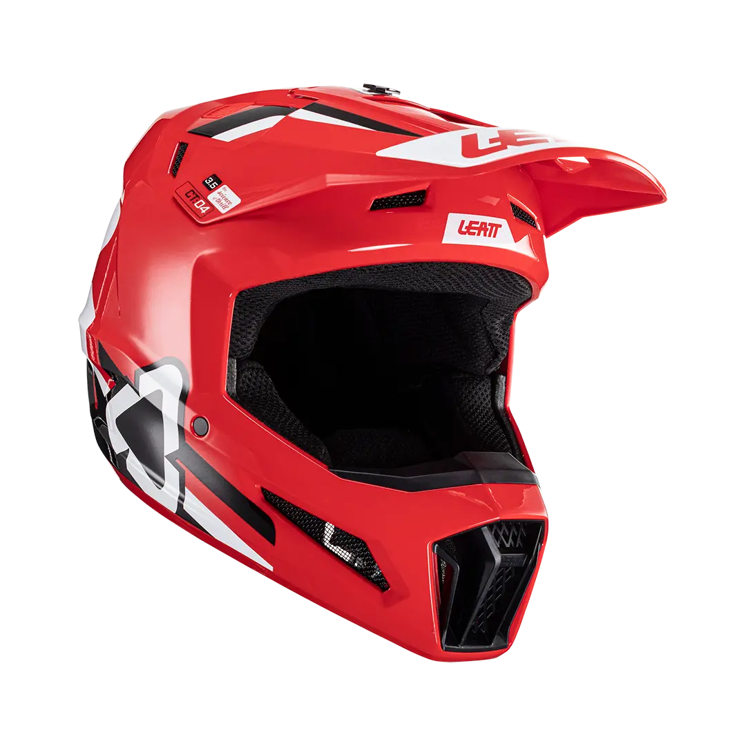 Helmet Moto 3.5 Junior V24 - Red – Pro Cycle