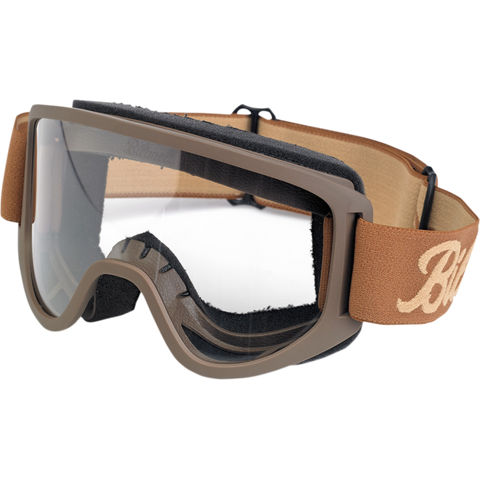 Moto 2.0 Goggle - Script Chocolate/Sand