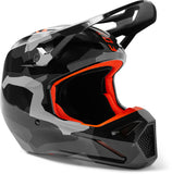 Youth V1 Bnkr Helmet DOT/ECE - Grey Camo