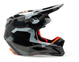 Youth V1 Bnkr Helmet DOT/ECE - Grey Camo