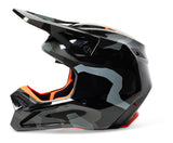 Youth V1 Bnkr Helmet DOT/ECE - Grey Camo