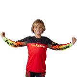 Youth 180 Statk Jersey - Flourescent Red