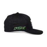 Fox X Kawasaki Flexfit Hat - Black