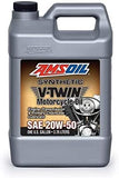 20W-50 Synthetic V-Twin Motorcycle Oil - 3.78L