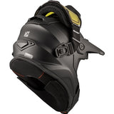 Titan Original Snow Helmet, Dual Lens - Solid Matte Black
