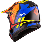 TX228 Off Road Helmet - Orange/Yellow