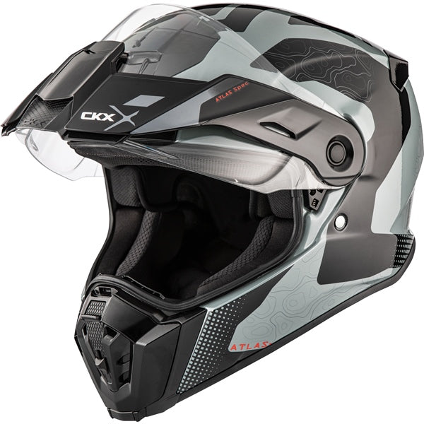 Motorcycle Helmet Ckx Titan Atlas Atlas Off-Road Helmet Gray