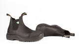 Work & Safety w/Rubber Toe Cap - Black