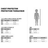 Chest Protector 2.5 Mini - Black/Red