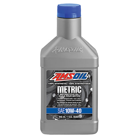 10W-40 Synthetic Metric Motorcycle Oil - 3.78L