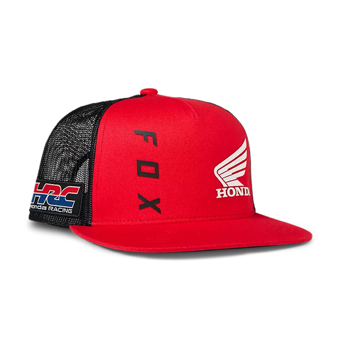 Fox X Honda Snapback Hat - Flame Red