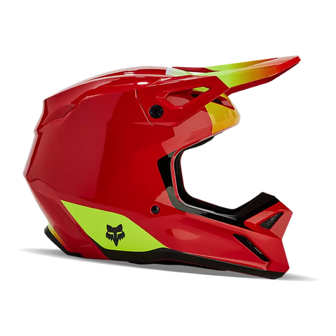 Youth V1 Ballast Helmet - Flourescent Red