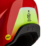 Youth V1 Ballast Helmet - Flourescent Red