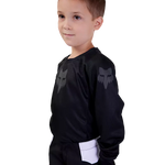 Kid's Blackout Jersey - Black/Black