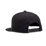 Fox Head Snapback Hat - Black/Charcoal