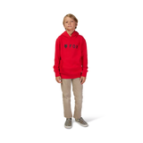 Youth Absolute Pullover Fleece - Flame Red