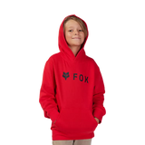 Youth Absolute Pullover Fleece - Flame Red