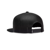Youth Absolute Snapback Mesh Hat - Black