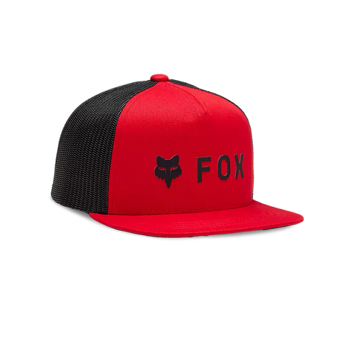 Youth Absolute Snapback Mesh Hat - Flame Red