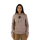 Women's Fox Head Pullover Fleece - Taupe