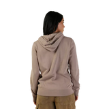 Women's Fox Head Pullover Fleece - Taupe