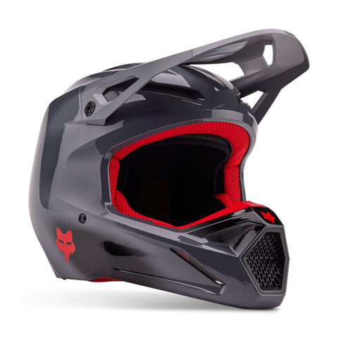 V1 Interfere Helmet - Grey/Red