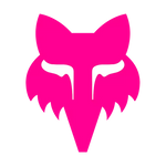 Fox Head 7'' Sticker - Pink