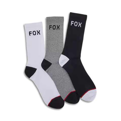 Fox Crew Socks - 3 Pack