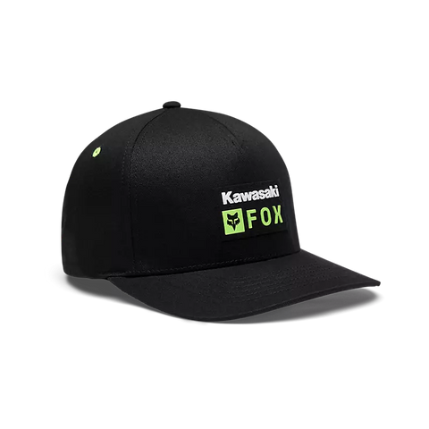 Kawasaki Flexfit Hat - Black