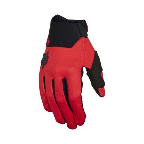 Defend Wind Off Road Glove - Flo Red