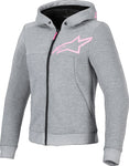 Women's Chrome V2 Sport Hoodie - Gray/Pink