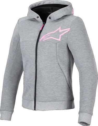 Women's Chrome V2 Sport Hoodie - Gray/Pink