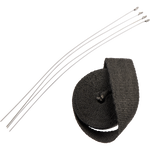 Exhaust Heat Wrap Kit - 2" Black