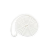 Double Braided Dock Line 15' - 3/8″ - White Nylon