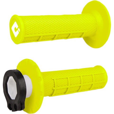 Lock-On Grips - Flo-Yellow