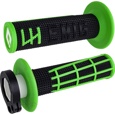 EMIG 2.0 Lock-On Grips - Black/Green