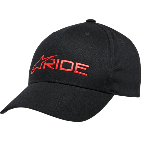 Ride 3.0 Hat - Black/Red