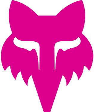 Fox Head 2.5" - Pink