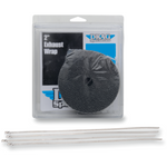 Exhaust Heat Wrap Kit - 2" Black