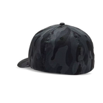 Fox Head Camo Tech Flexfit Hat - Black Camo