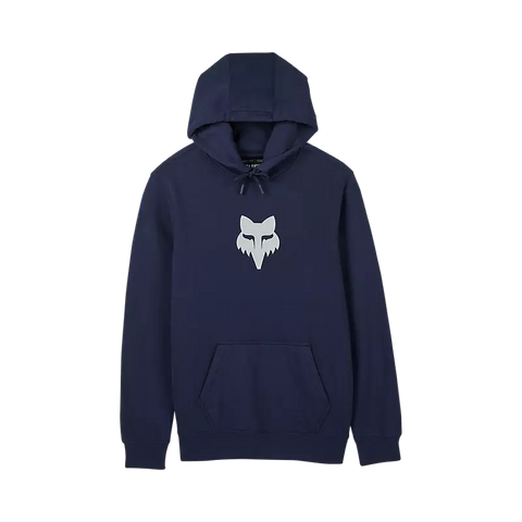 Fox Head Pullover Hoodie - Midnight Blue