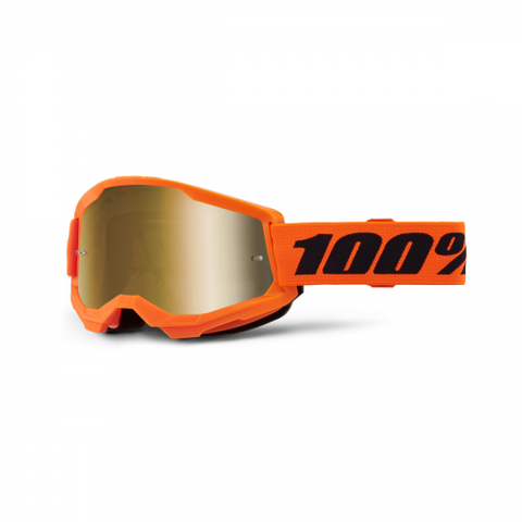 Strata 2 Goggles - Neon Orange Mirror Lens