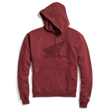 Champion Powerblend Hoodie - Maroon