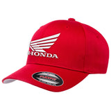 Honda Logo FlexFit Hat - Red