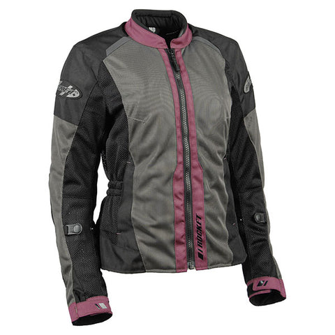 Women's Stratos Mesh Jacket - Merlot