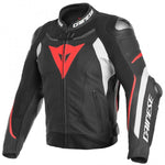 Super Speed 3 Leather Jacket - Black/White/Red
